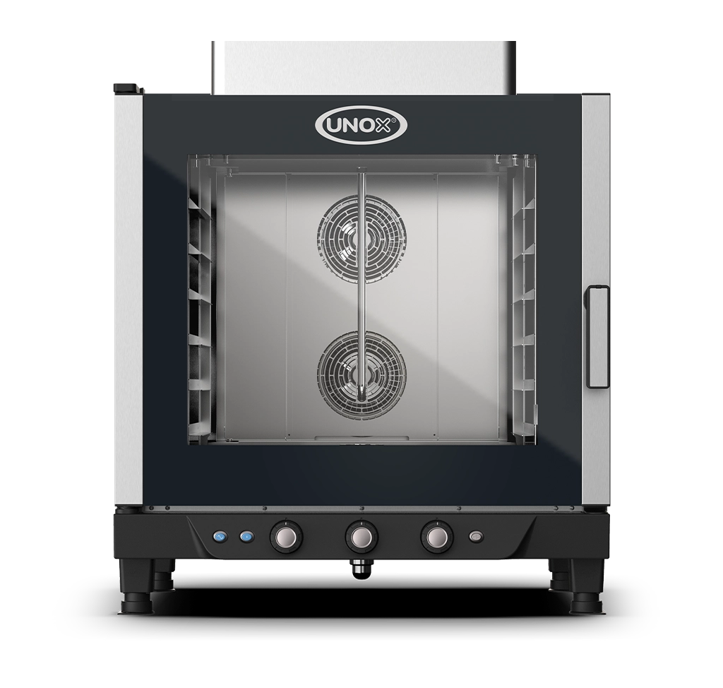 Horno profesional de Convección con humedad, Manual - Bakerlux, 6 bandejas. GAS Natural - XB613G