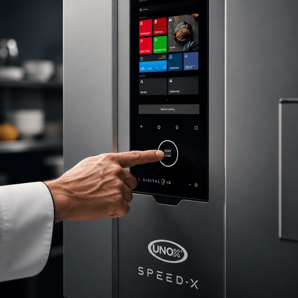 Horno Combinado UNOX SPEED-X Digital.ID™ — 5 Bandejas GN 2/3