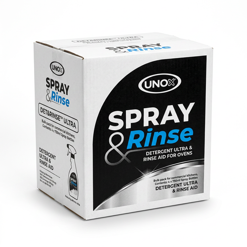 Detergente SPRAY&Rinse en botella con atomizador para limpiar superficies del hogar