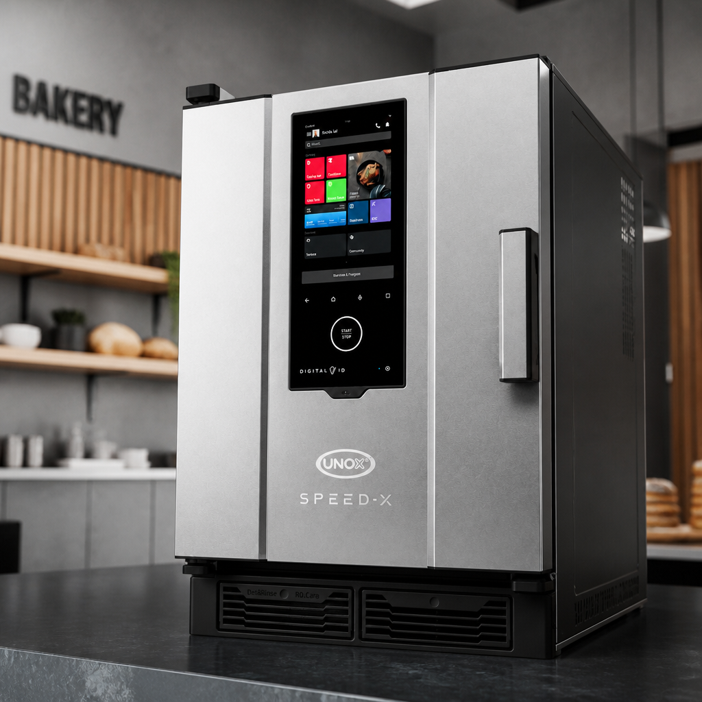 Horno Combinado UNOX SPEED-X Digital.ID™ — 5 Bandejas GN 2/3